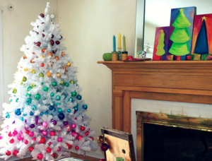 An Australian Christmas - mylusciouslife.com - christmas tree with coloured baubles.png